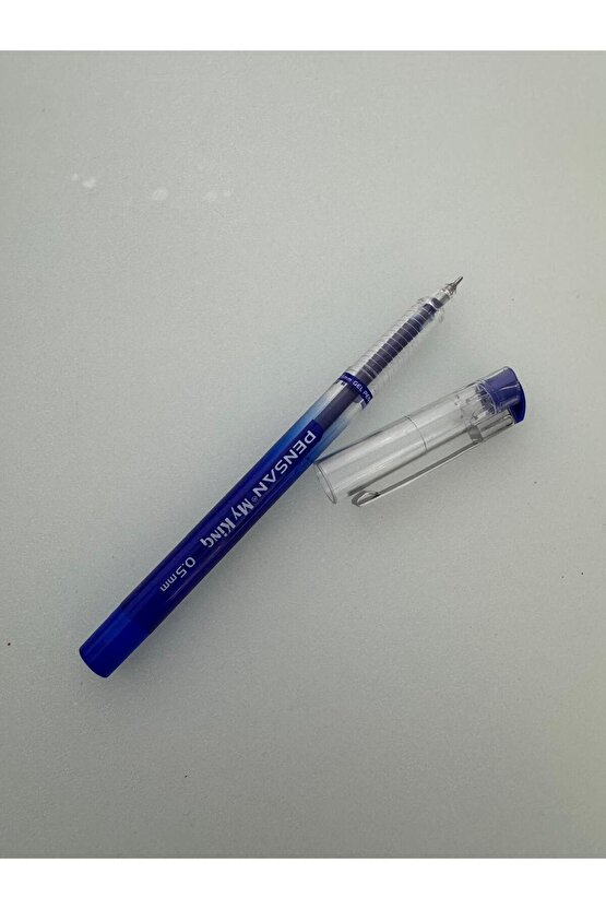 Tükenmez Kalem My King Jel Metal Klips 0.5 MM MAVİ (3 ADET)