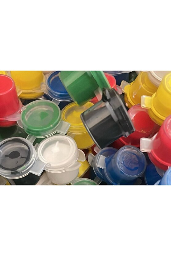 AKRİLİK BOYA (6RENK) + FIRÇA HEDİYE