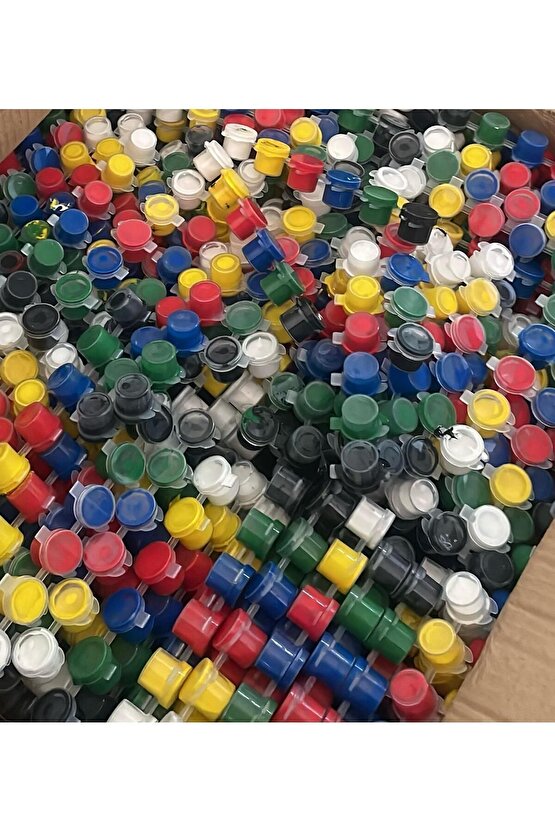 AKRİLİK BOYA (6RENK) + FIRÇA HEDİYE