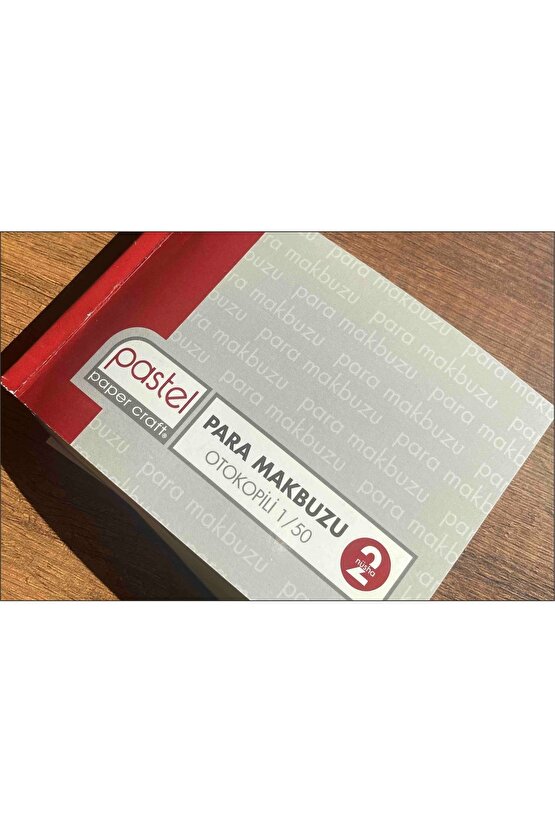 Para Makbuzu (ölçüsü 10x14 Cm ) Otokopili 150 2 Nüsha (1 Asıl 1 Suret) 1 Adet