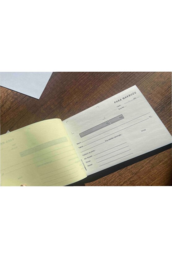 Para Makbuzu (ölçüsü 10x14 Cm ) Otokopili 150 2 Nüsha (1 Asıl 1 Suret) 1 Adet