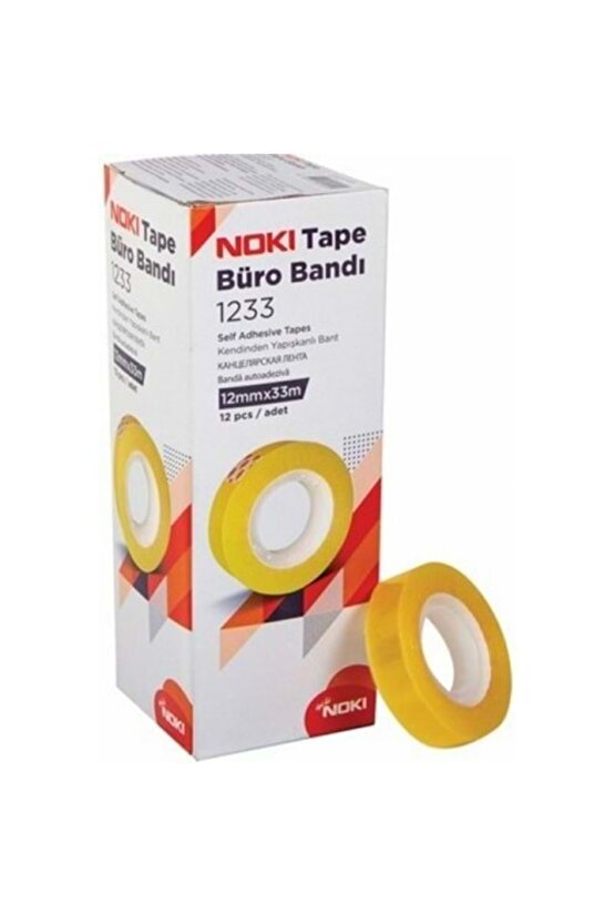 Büro Bandı 12mm X 33mm 12li Paket