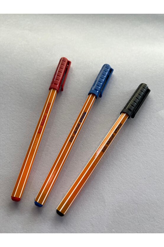 1010 Ofispen 1.00 mm Tükenmez Kalem 1 Adet Mavi - 1 Adet Siyah - 1 Adet Kırmızı