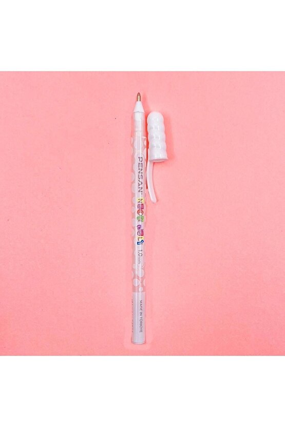 Jel Tükenmez Kalem Jely Neon Beyaz 2801