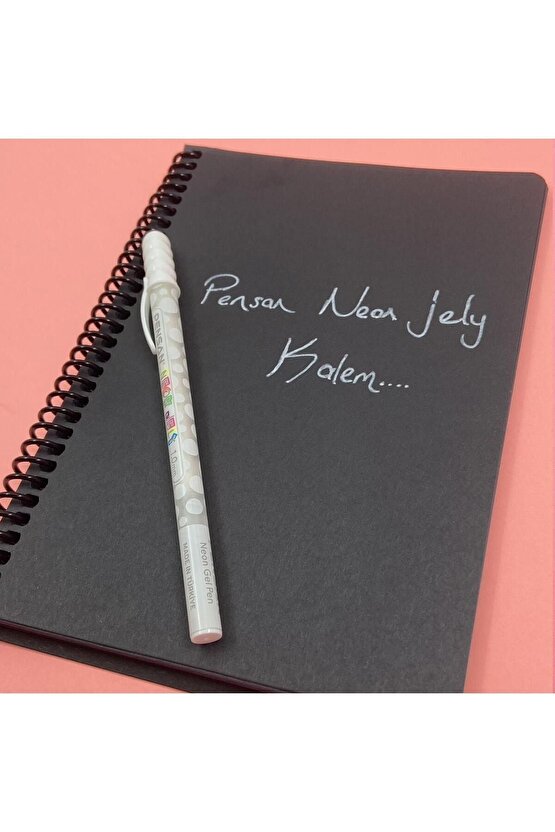 Jel Tükenmez Kalem Jely Neon Beyaz 2801