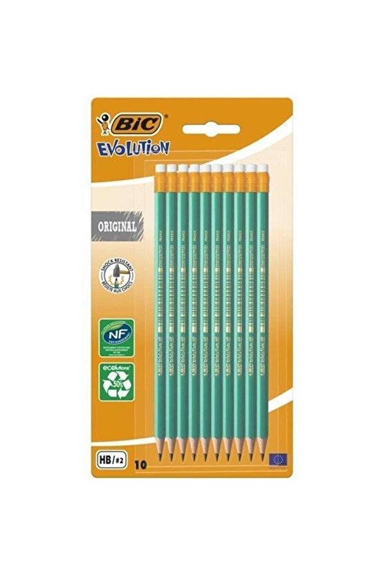 Kaliteli Karışık 10lu Kurşun Kalem Faber -adel-fatih