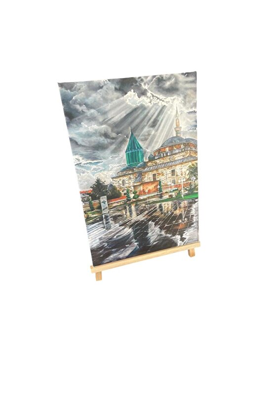 Şövale 58x36cm Masa Üstü Şövale