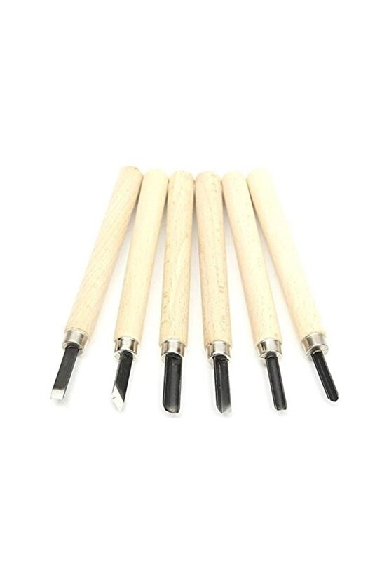 Realozs Ağaç Oyma Seti 6 Parça