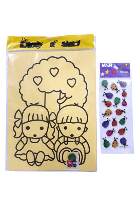 Çocuk Boyama - Okuma Ve Etkinlik Hediye Seti