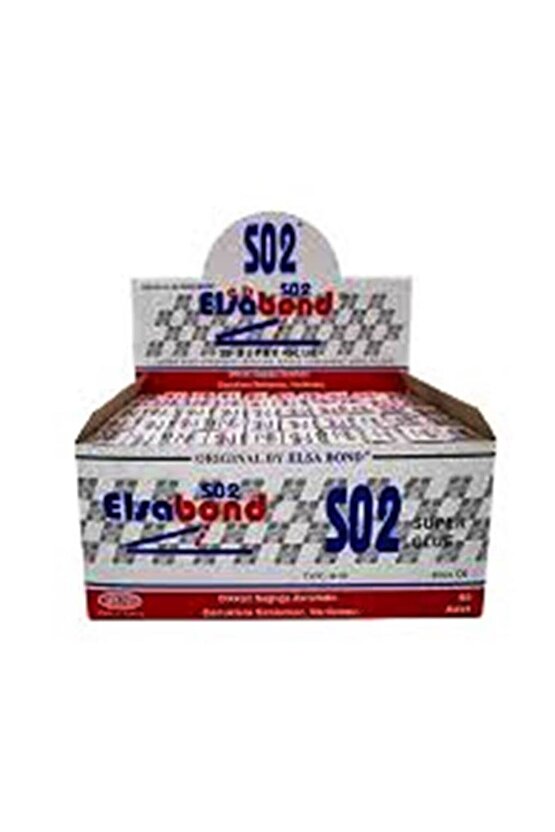 S02 Japon Yapıştırıcı Süper Hızlı Yapıştırıcı 20gr