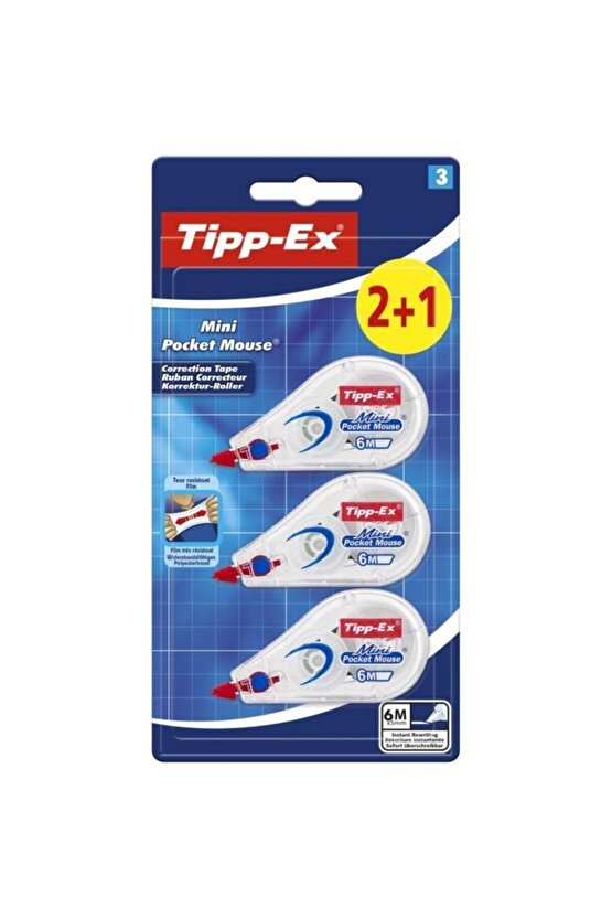 Tipp-ex Mini Pocket Mouse Düzeltici 2 1li Blister