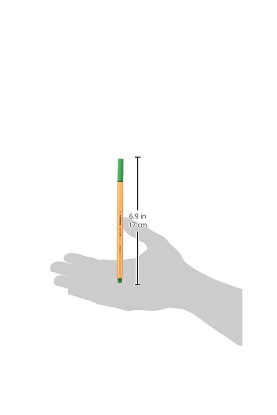 8836 0,4 mm Keçe Uçlu Kalem Yeşil (1 Adet)