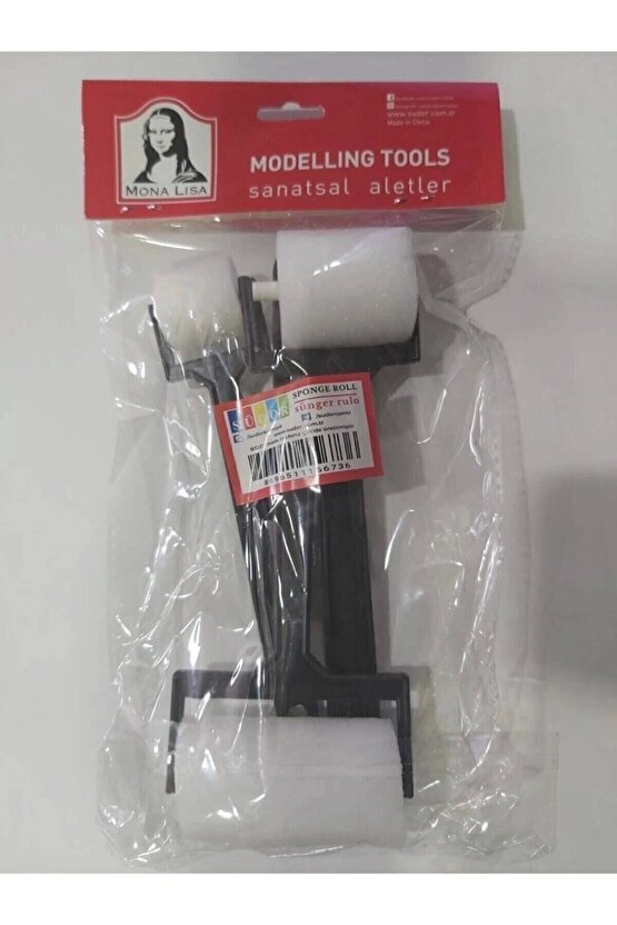 Modelling Tools Sanatsal Aletler Sünger Rulo 3lü Set