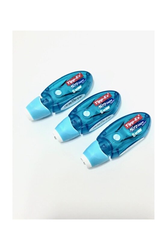 Bic Micro Tape Şerit Daksil 8 Metre 3lü