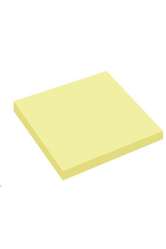 YAPIŞKANLI NOT KAĞIDI 76x76 50 YP ŞEFFAF SARI 7676TR