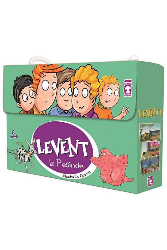 Levent Iz Peşinde - 01 Set (5 KİTAP TAKIM)