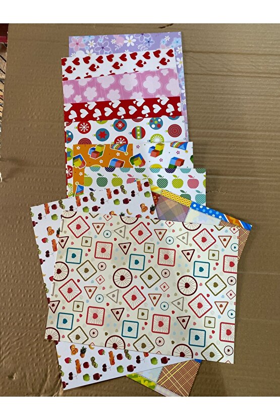 Desenli Foto Karton 250 Gr A4