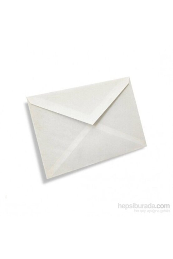 Asil Mektup Zarfı 114x162 Beyaz 500lü Paket