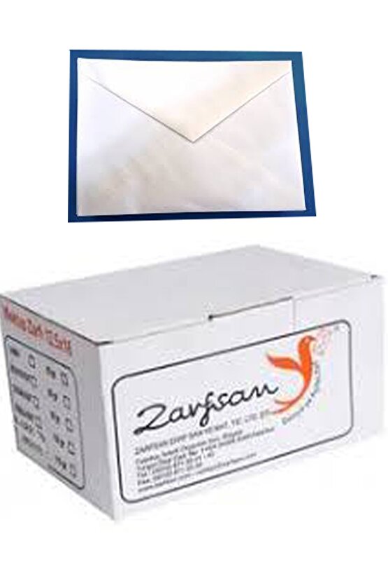 Mektup Zarfı Tutkallı 90 Gr - 500 Adet