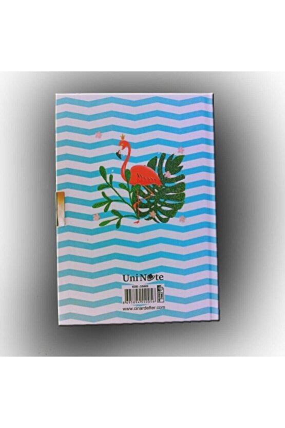 Çınar Uni Note Kilitli Günlük & Hatıra Defteri Flamingo Cloud
