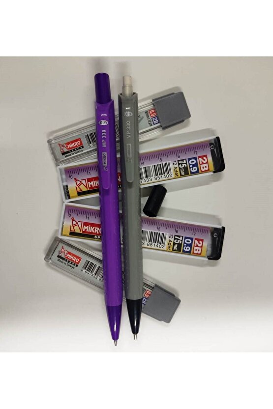 0.9 Uçlu Kalem ( 2 Adet Kalem) ( 0,9 Kalem Ucu - 4 Kutu)