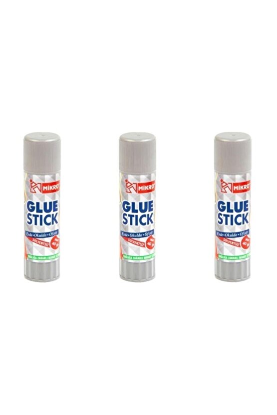 40 Gr. Glue Katı Stick Yapıştırıcı 3 Adet