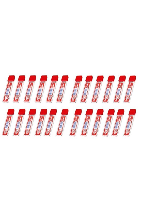 0.7 Kırmızı Min Versatil Kalem Ucu 2b 60 Mm 24lü Kutu