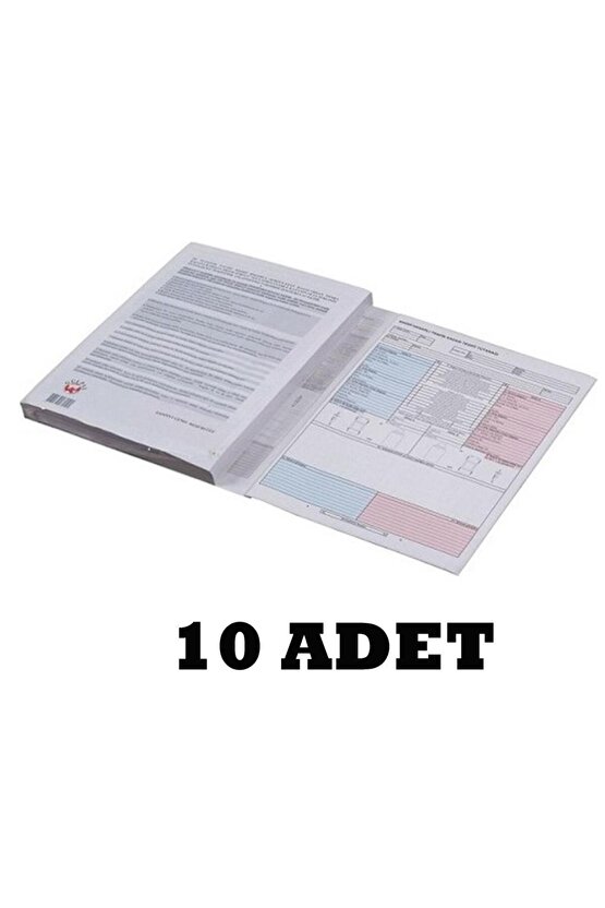 219 Kaza Tespit Tutanağı 10lu