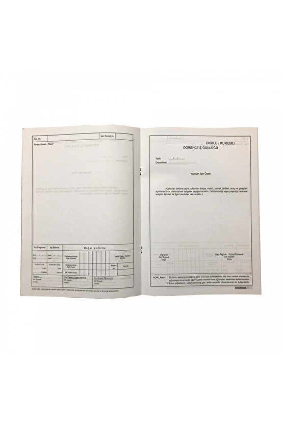 Öğrenci Staj Dosyası