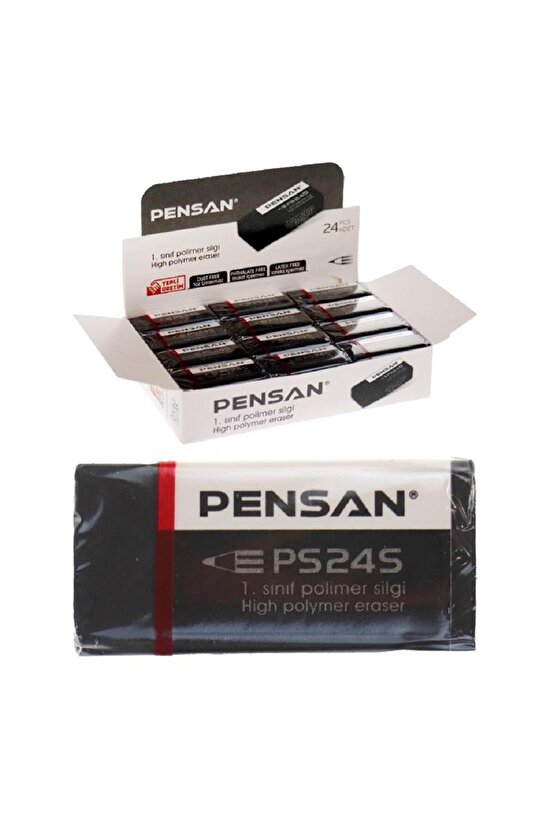 Silgi PSS-24S Siyah 24’lü Paket