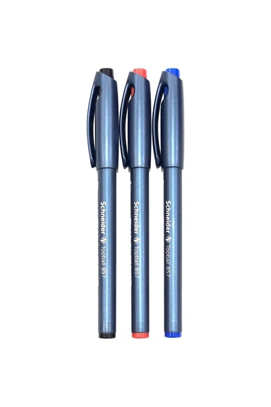 Topball 857 0.6 Mm Roller Pilot Kalem 3lü Set
