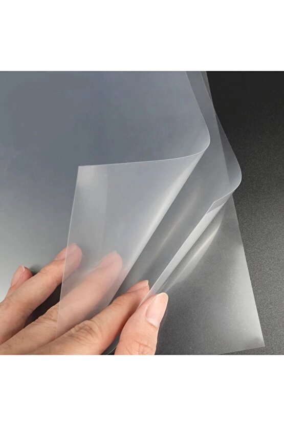 Cilt Kapağı A4 160 Micron 100 Lü Paket Şeffaf