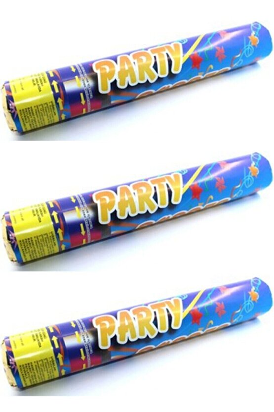 30 Cm 3 Adet Şerit Atan Klasik Konfeti 30 Cm 3 Adet – Konfeti