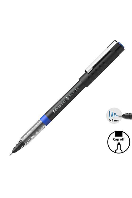 Xtra 805 Iğne Uçlu Kalem 0.5 Mavi 10 Lu Set