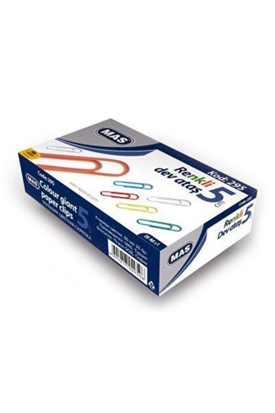 295 Pvc Kaplı Renkli Dev Ataş 50 mm