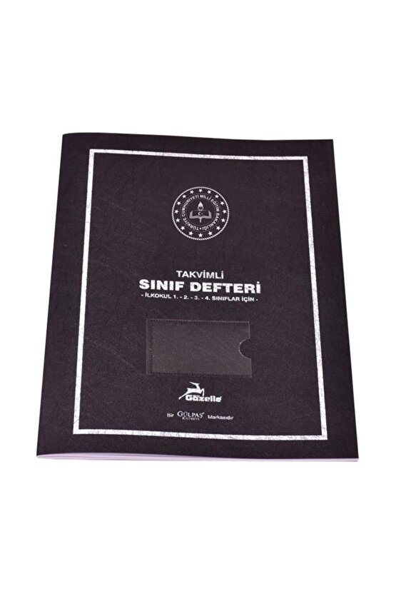 390 Takvimli Sınıf Defteri Zımbalı Dikişli Plastik Kapak 25 X 35