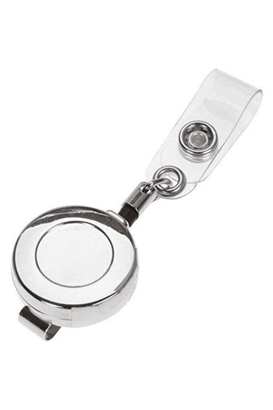 Yoyo Yaka Kartlığı Yuvarlak 1 Adet Gümüş