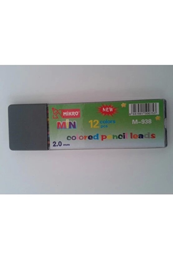 2.0 Mm 12 Renkli 1 Kutu Versatil Kalem Ucu