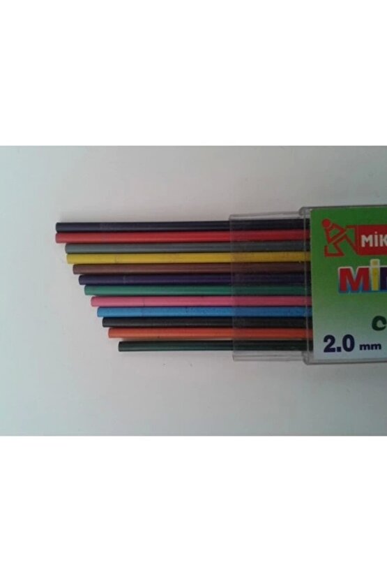2.0 Mm 12 Renkli 1 Kutu Versatil Kalem Ucu