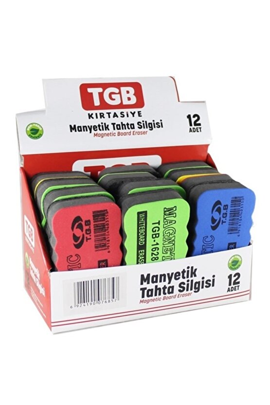 Manyetik Mıknatıslı Beyaz Tahta Silgisi Tekli