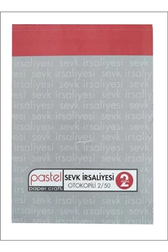 Sevk Irsaliyesi (14x20 Cm Ölçülerinde A5) Otokopili 250 2 Nüsha (1 Asıl 1 Suret) 24 Adet