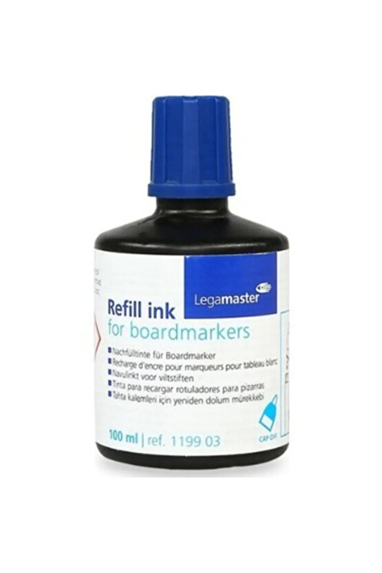 Legamaster 100ml Tahta Kalemi Mürekkebi Mavi tkm