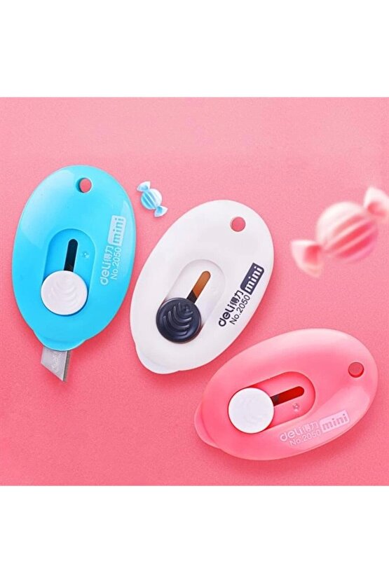 PM-14375 Çelik Bıçaklı Mini Tekli Falçata Maket Bıçağı