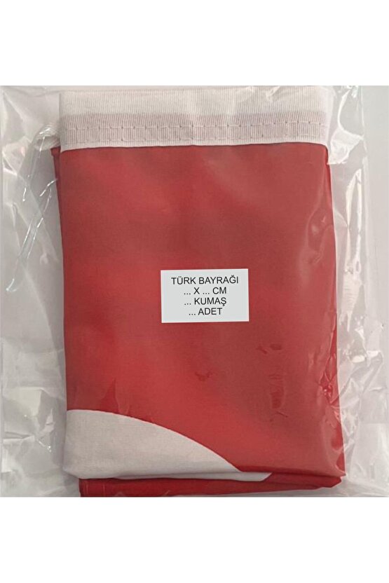 100x150 Cm Kumaş Türk Bayrağı