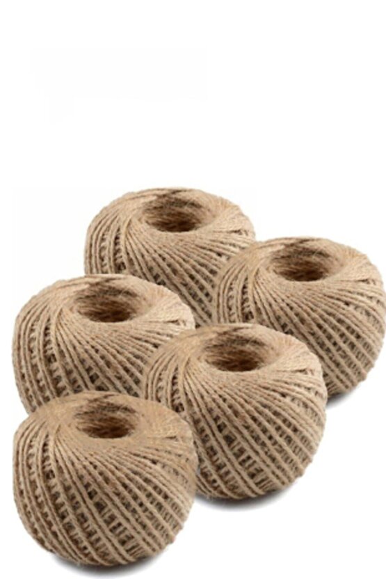 Hasır Ipi, Çuval Ipi, Kırnap Ipi, Jüt Ipi 100 Gram, 5 Adet