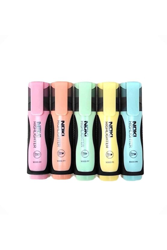 Pastel Fosforlu Kalem 5li Pvc 9000p5pvc