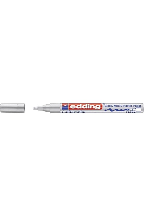 753 Kaligrafi Kalemi 1-2,5mm - Gümüş