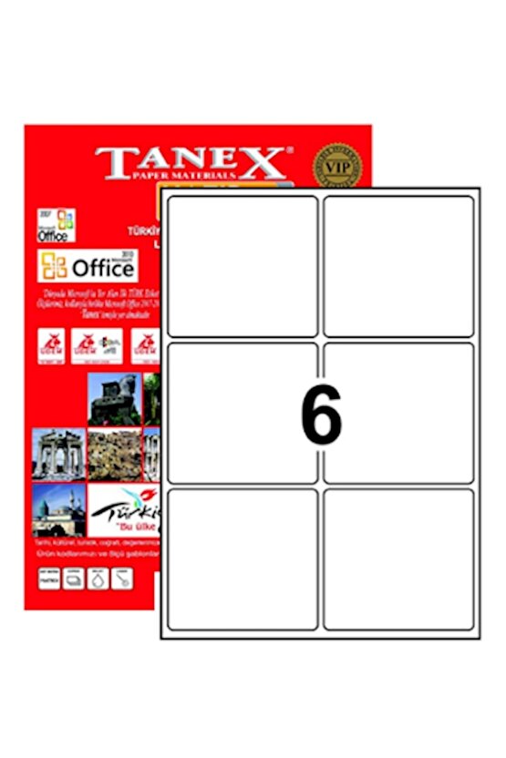 Lazer Etiket Tw-2006 99.1*93.1mm 100 Lü..