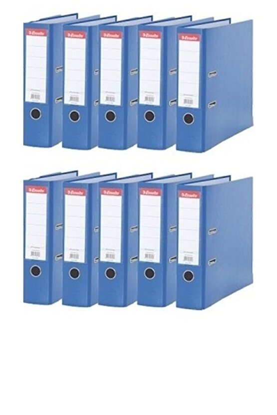 Eco Büro Klasörü Geniş Mavi 10lu Paket