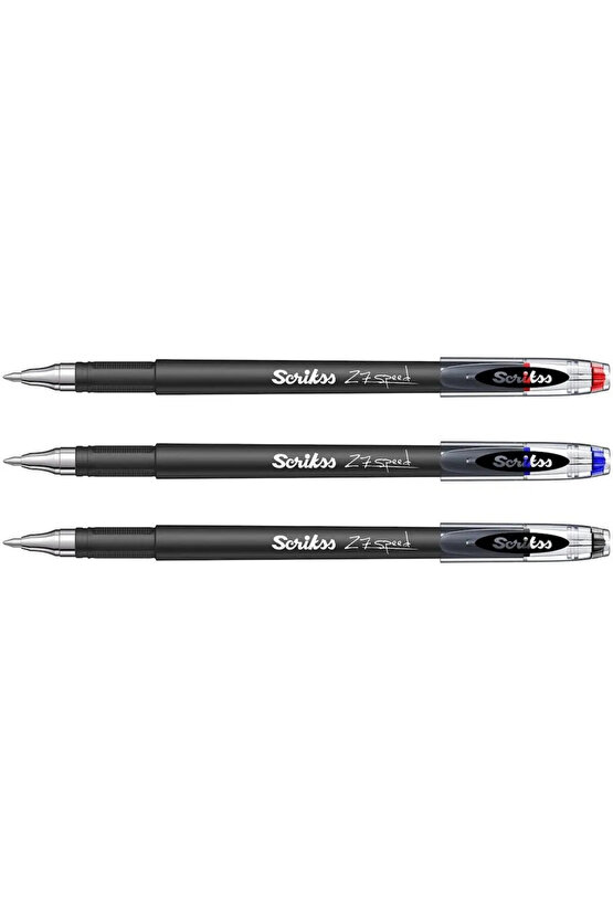 Speed Jel Kalem 6 Lı Set: 3x0.5-3x0.7 (Mavi- Siyah - Kırmızı)